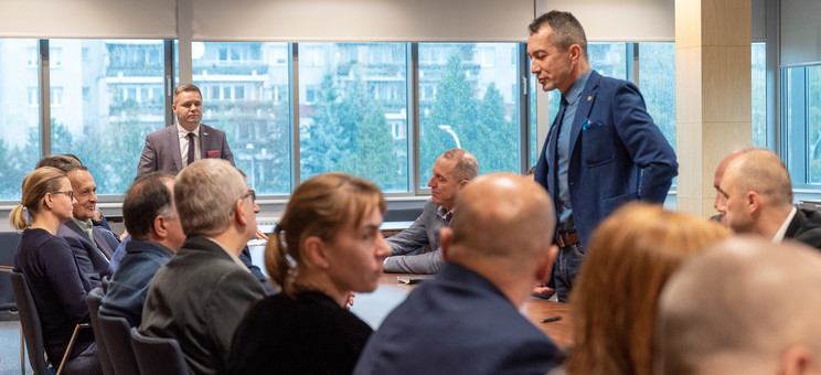 Pierwsze spotkanie Konwentu Profesorów na Wydziale Zarządzania